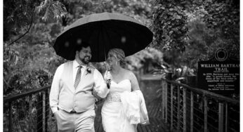 Mr. & Mrs. Maxwell – Rainy Wedding Day