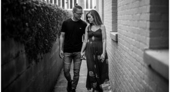 Downtown Lafayette Engagements – Alyssa & Stephen