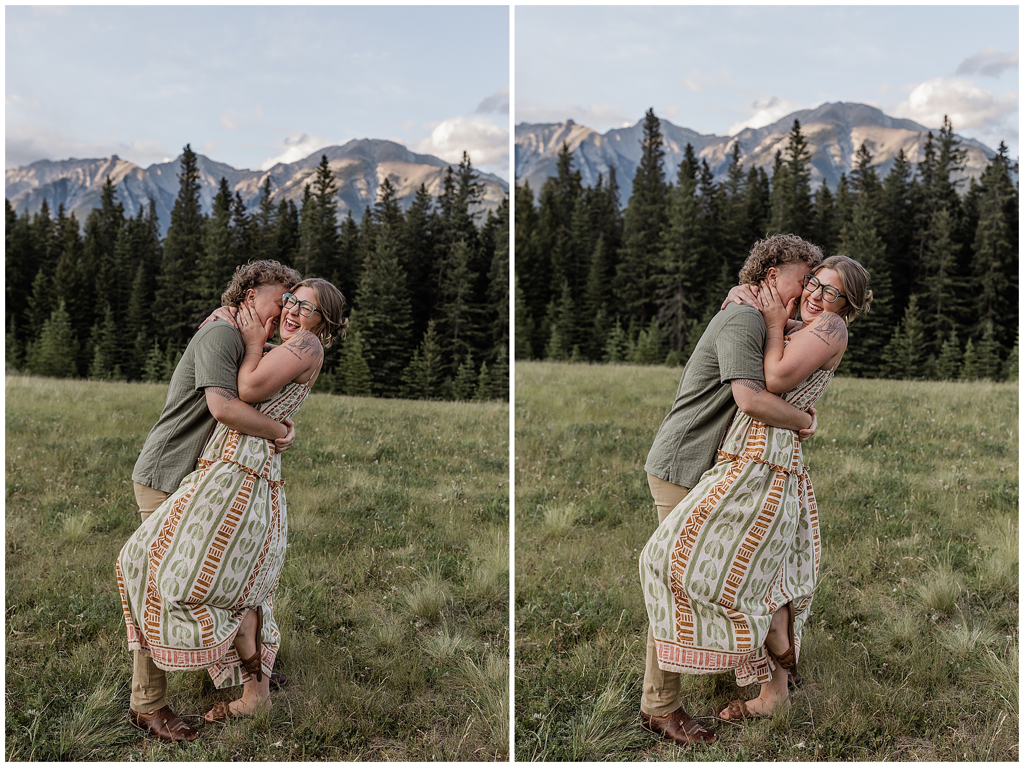 1NAP-0016 Amy & Bailey - Canmore Engagement Session