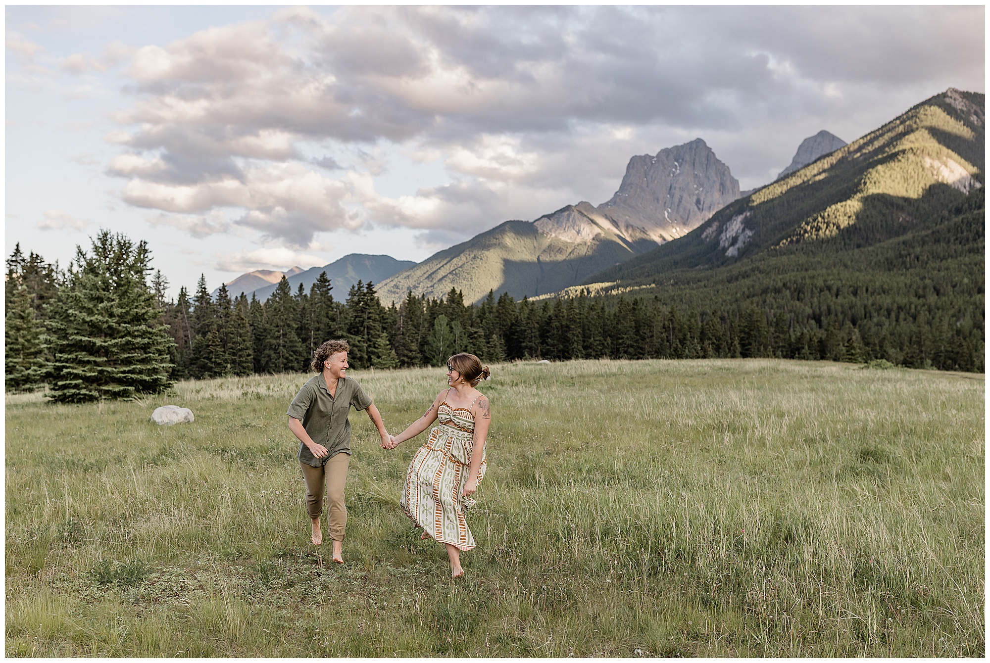 1NAP-0061 Amy & Bailey - Canmore Engagement Session
