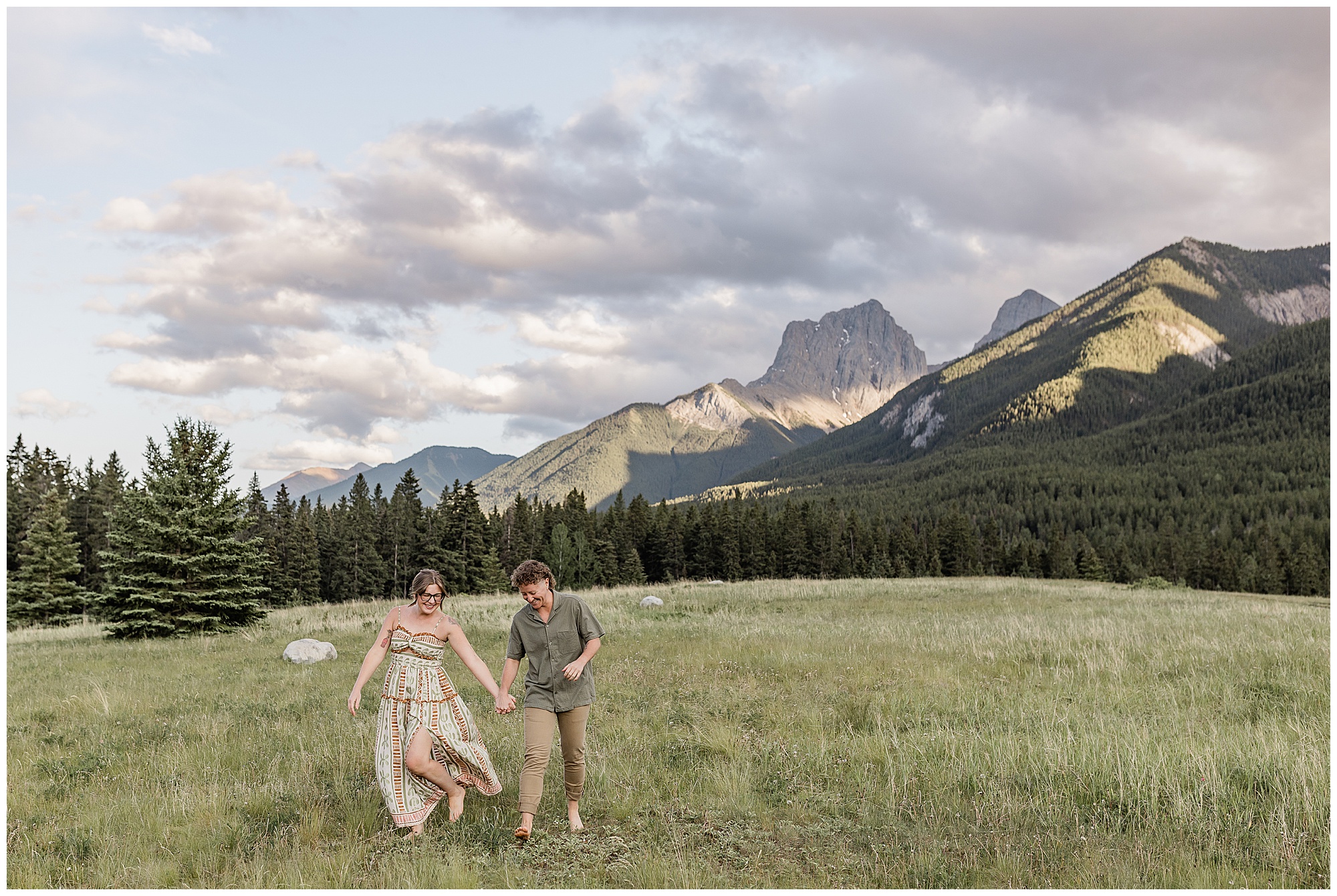 1NAP-0069 Amy & Bailey - Canmore Engagement Session