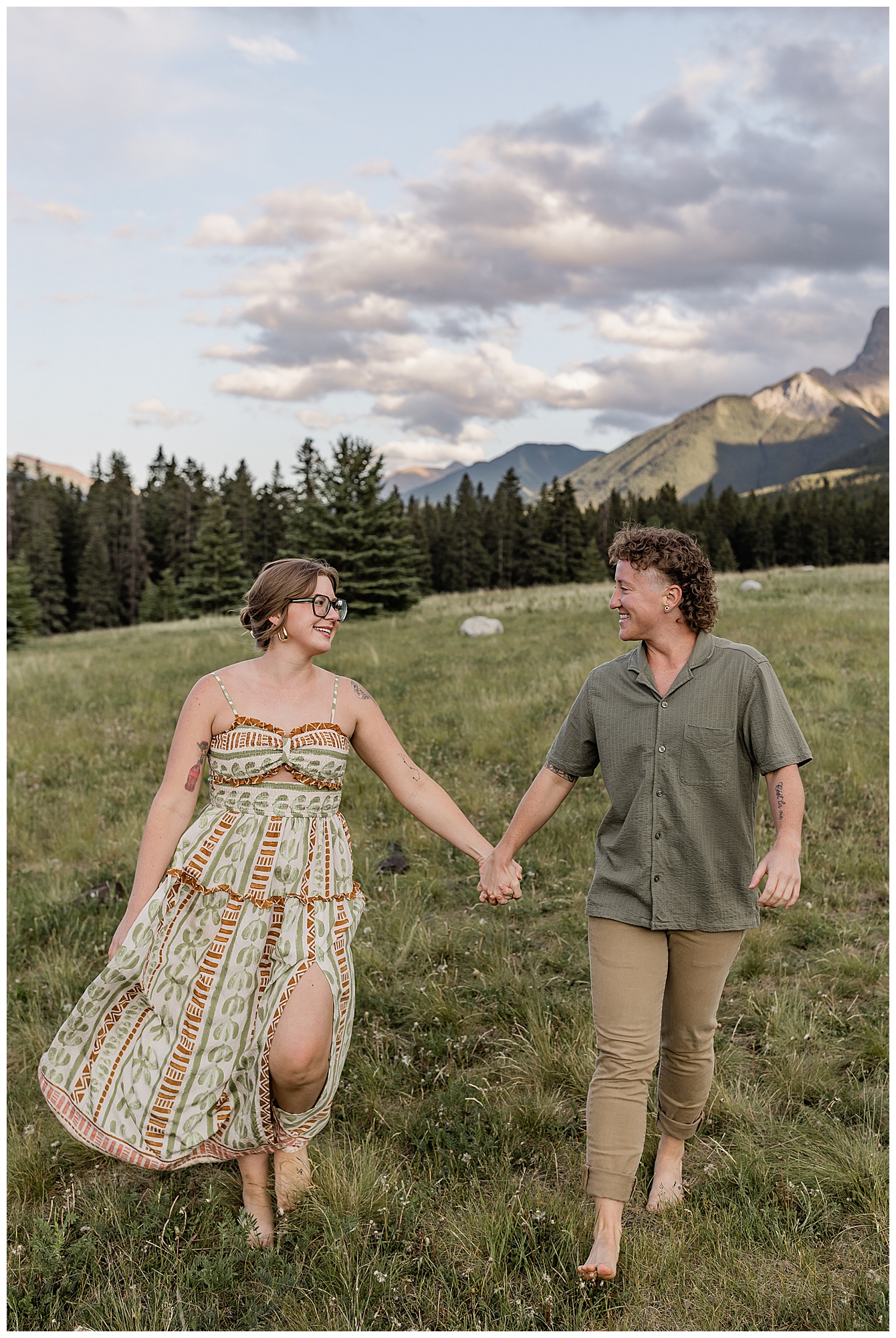 1NAP-0079-1 Amy & Bailey - Canmore Engagement Session