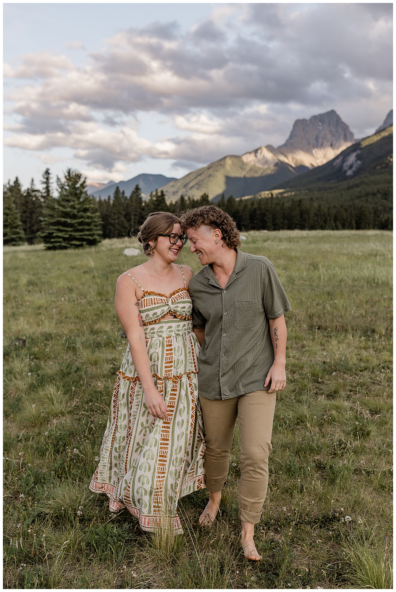 1NAP-0083 Amy & Bailey - Canmore Engagement Session