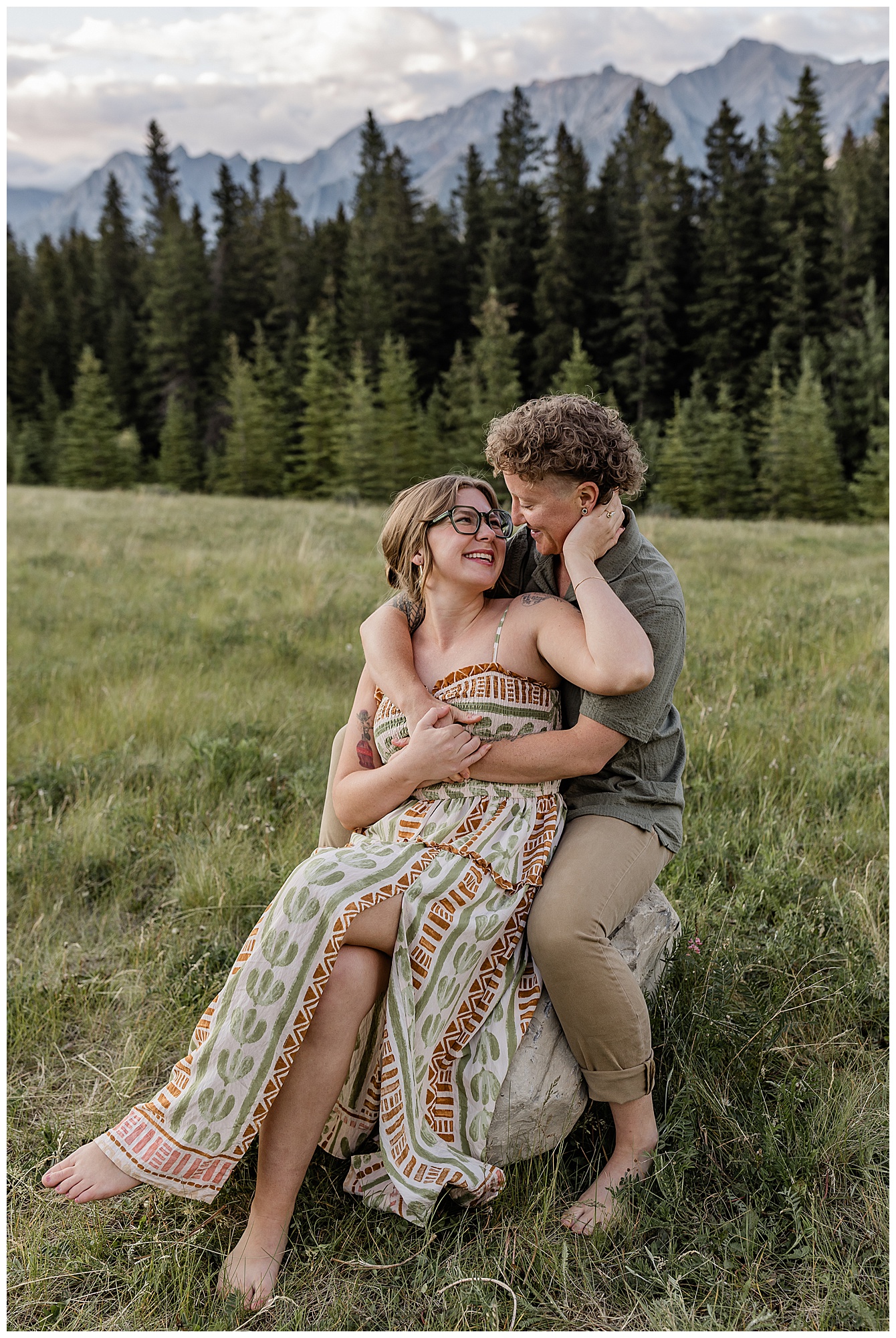 1NAP-0130-1 Amy & Bailey - Canmore Engagement Session