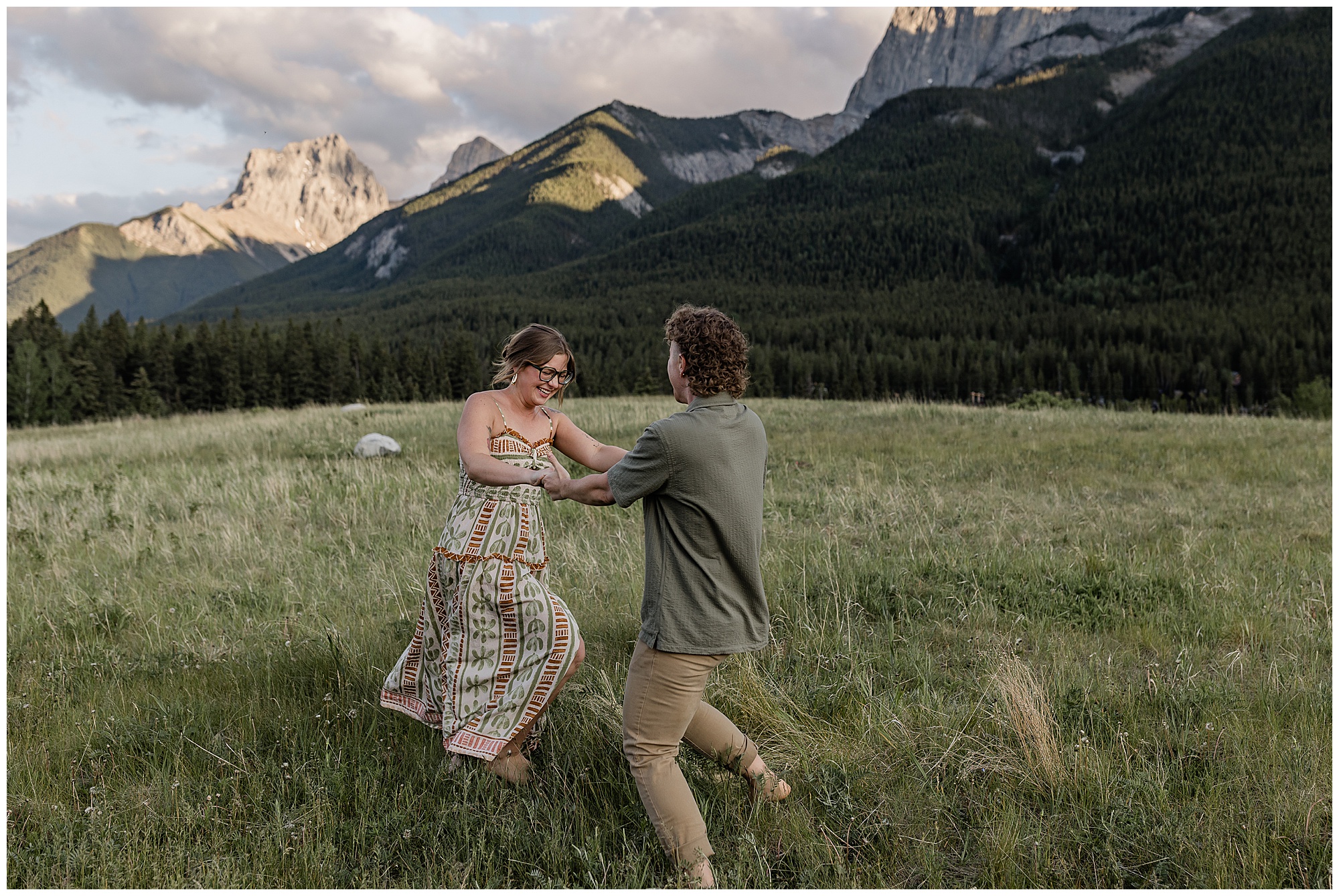 1NAP-0182-2 Amy & Bailey - Canmore Engagement Session