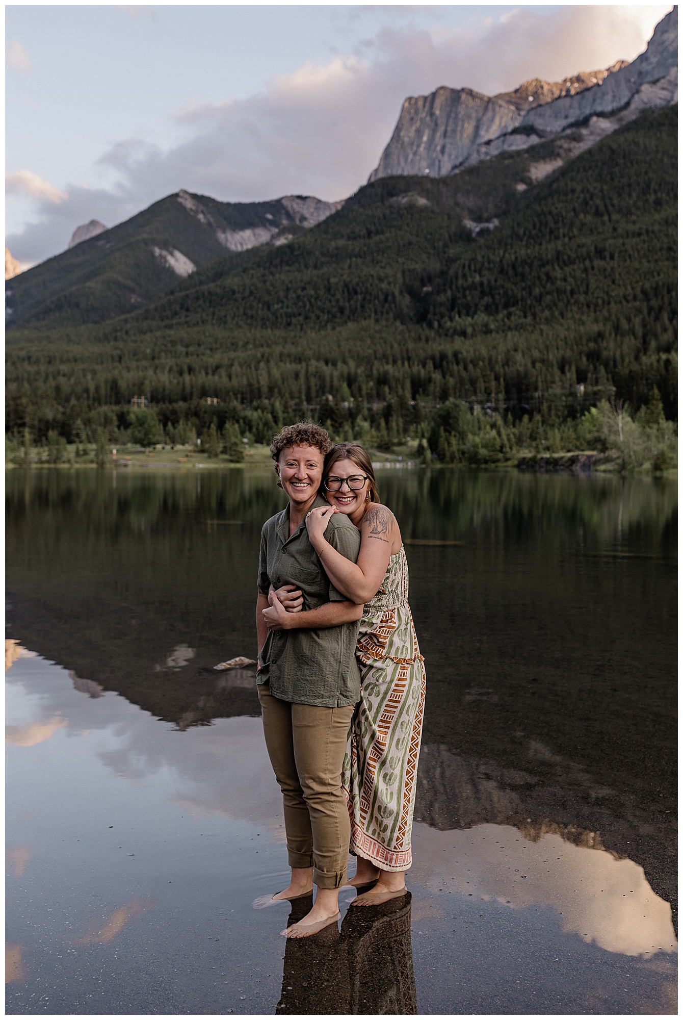 1NAP-0257 Amy & Bailey - Canmore Engagement Session