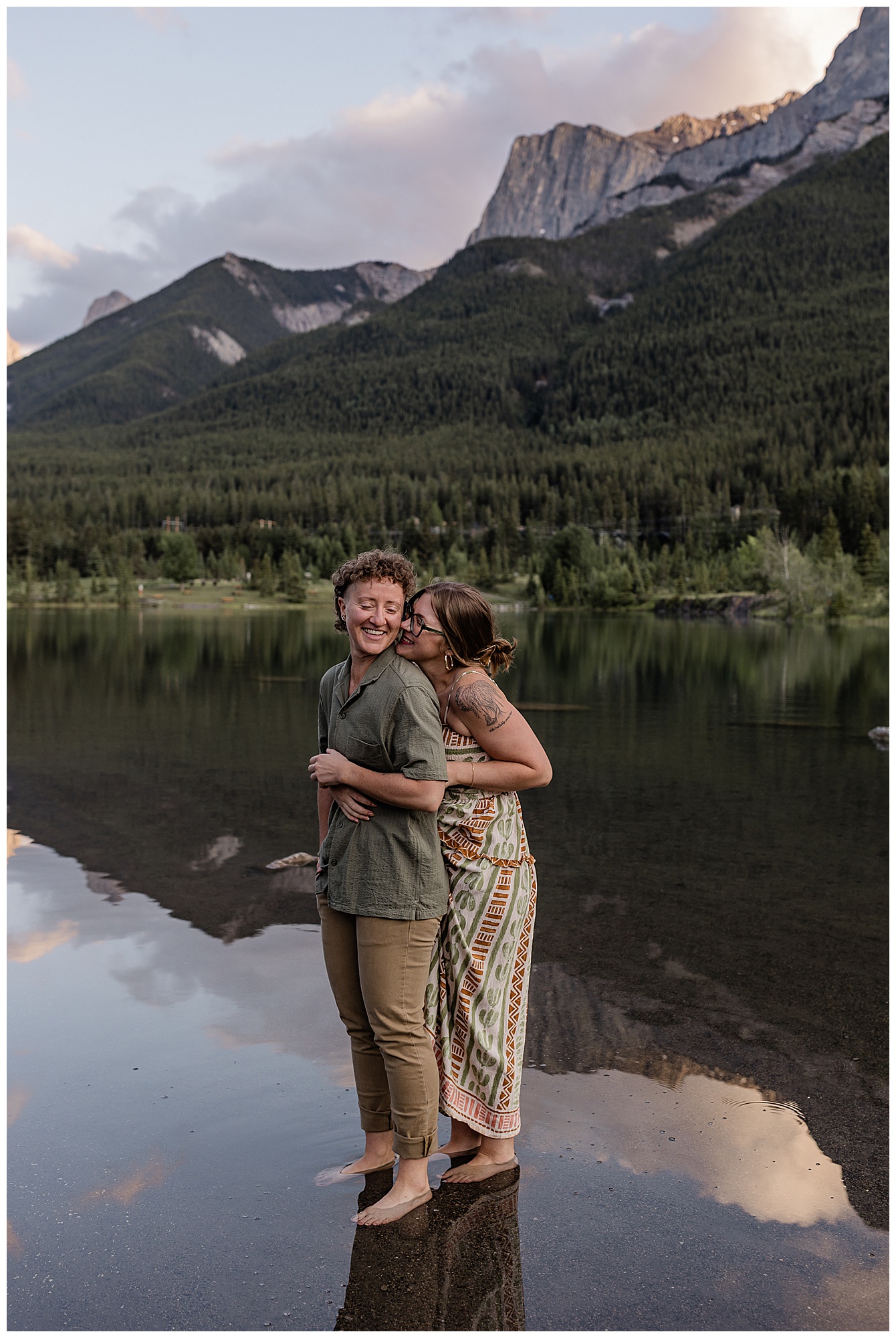 1NAP-0261 Amy & Bailey - Canmore Engagement Session