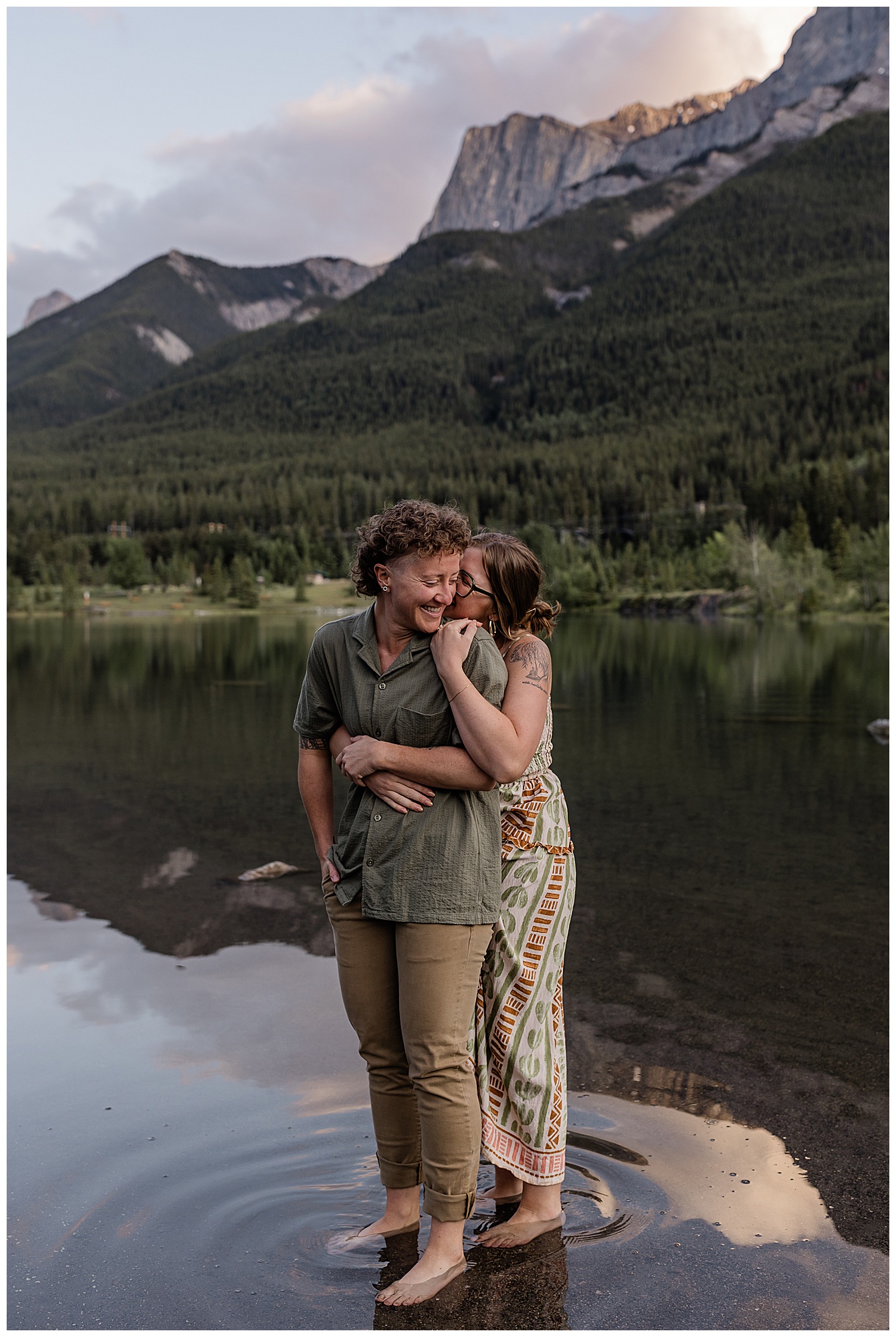 1NAP-0266 Amy & Bailey - Canmore Engagement Session